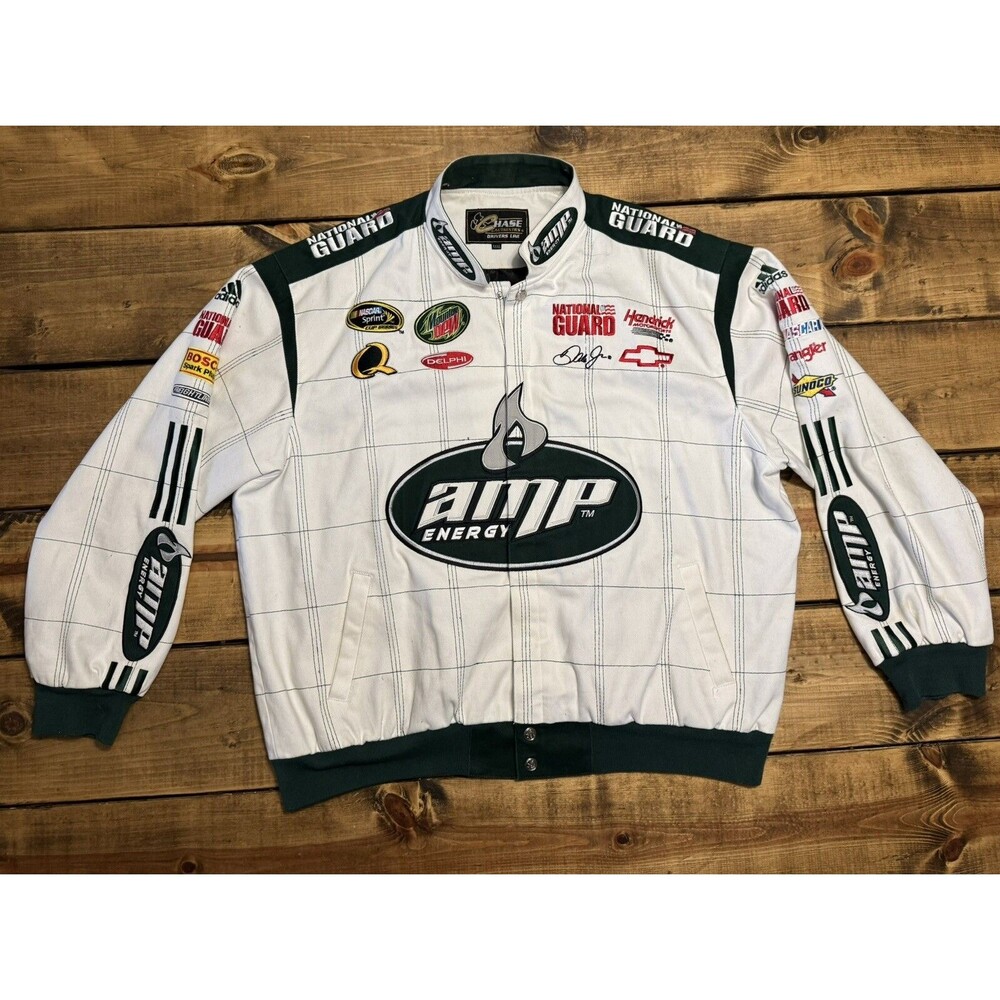 Vintage Dale Earnhardt Jr Jacket Men XXXL AMP Nascar Racing Chase Authentics